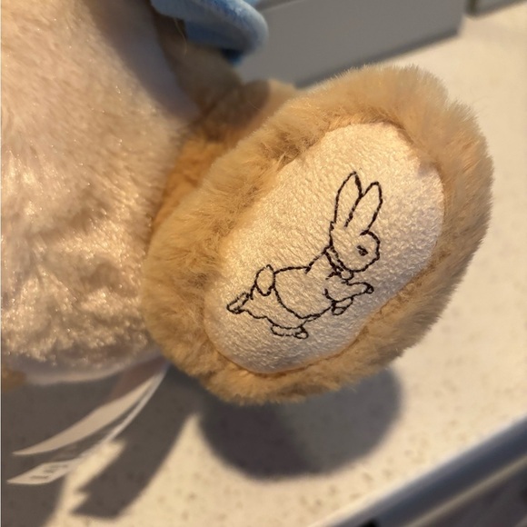 Peter Rabbit Plush Toy with Blue Jacket - Picture 3 of 5
